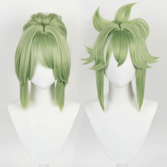 Genshin Impact Kuki Shinobu Cosplay Perücke Karneval Halloween Party Requisiten