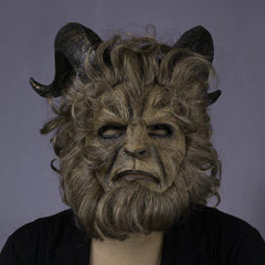 2017 Beauty and the Beast Schönheit und das Biest Dan Stevens Beast Maske Langharre Cosplay - cosplaycartde