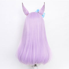 Pretty Derby Mejiro McQueen Perücke Cosplay Perücke mit Ohren, Schwanz