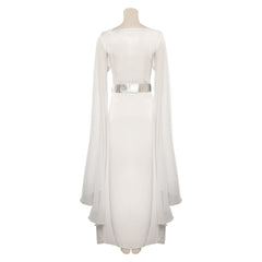 Princess Leia Star Wars: A New Hope Leia Organa Solo weißes Kleid Cosplay Kostüm Halloween Karneval Outfits
