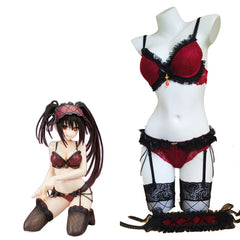Tokisaki Kurumi DATE A LIVE/DATE A BULLET Cosplay Kostüm Halloween Karneval Outfits