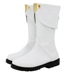 Honkai: Star Rail Yanqing Cosplay weiße Schuhe Steifel Halloween Karneval Outfits