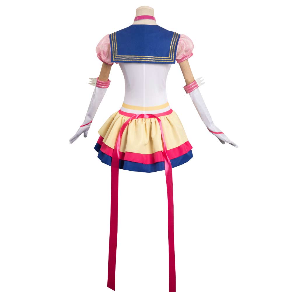 Bishoujo Senshi Sailor Moon Cosmos Movie Tsukino Usagi Cosplay Costume Halloween Carnival Party Outfits