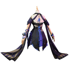 Keqing Genshin Impact Opulent Splendor Cosplay Halloween Karneval Kostüm
