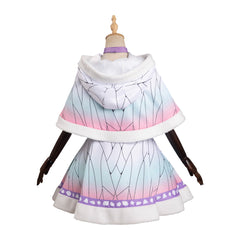 Demon Slayer Kochou Shinobu Cosplay Christmas Kostüm Halloween Karneval Original Kleid