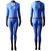Damen The Fantsatic Four Cosplay Jumpsuit Halloween Karneval Bodysuit
