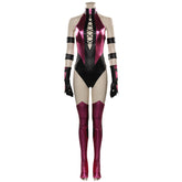 Mortal Kombat Mileena Cosplay Sexy Kostüm Outfits Halloween Karneval Jumpsuit