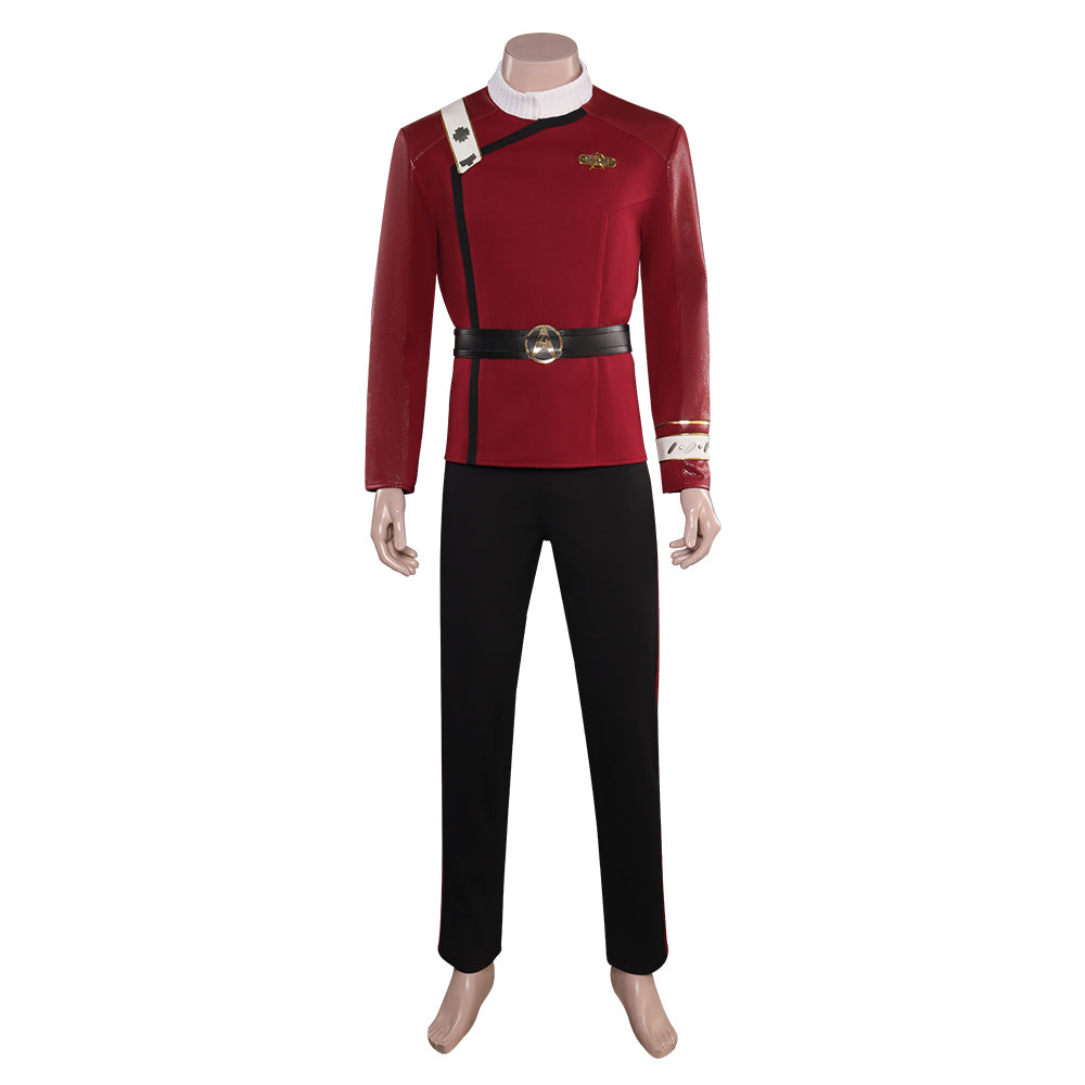 Star Trek: Strange New Worlds Christopher Pikel  Cosplay Kostüm Halloween Karneval Outfits