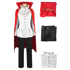 One Piece Sanji Cosplay Kostüm Outfits Halloween Karneval Kostüm Set