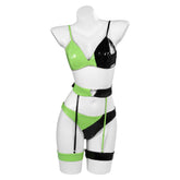 Kim Possible Shego sexy Kostüm Set Cosplay Kostüm Halloween Karneval Outfits
