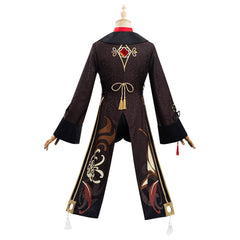 Genshin Impact HuTao Cosplay Kostüm Halloween Karneval Outfits