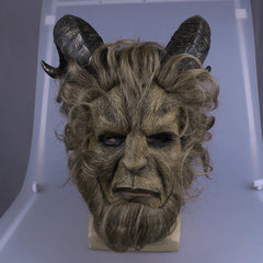 2017 Beauty and the Beast Schönheit und das Biest Dan Stevens Beast Maske Langharre Cosplay - cosplaycartde