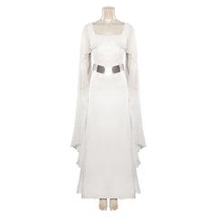 Princess Leia Star Wars: A New Hope Leia Organa Solo weißes Kleid Cosplay Kostüm Halloween Karneval Outfits