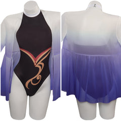 Genshin Impact Ganyu Cosplay Costüm originelle Badeanzug Halloween Karneval Outfits