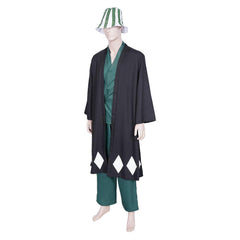 Bleach Kisuke Urahara Mantel Cosplay Kostüm Outfits Halloween Karneval Kostüm - cosplaycartde