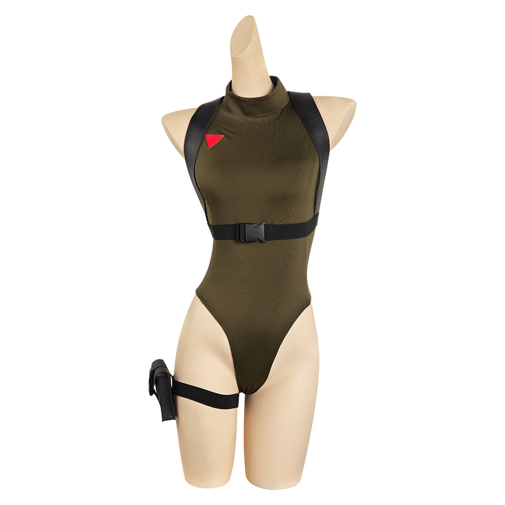 Street Fighter(SF) Cammy White Cosplay Jumpsuit Halloween Karneval Outfits