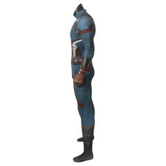 Captain America Steven Rogers Cosplay Kostüm Outfits Halloween Karneval Jumpsuit