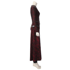 Scarlet Wanda Kostüm Doctor Strange in the Multiverse of Madness Wanda Halloween Karneval Outfits