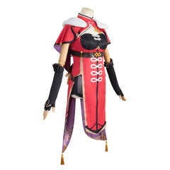 Beidou Cosplay Genshin Impact Kostüm Halloween Karneval Kleid