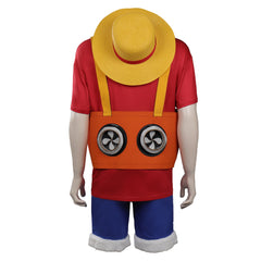 One Piece Red 2022 Monkey D. Luffy Cosplay Kostüm Halloween Karneval Outfits