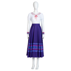 Encanto Luisa Cosplay Kostüm Halloween Karneval Kleid