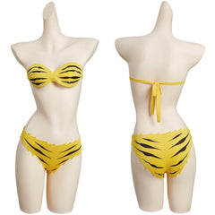 Urusei Yatsura Lum Cosplay Kostüm Bademode Halloween Karneval Outfits