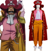 One Piece Gol·D·Roger Cosplay Kostüm Outfits Halloween Karneval Anzug
