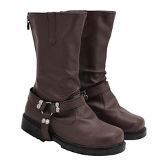 Savanaclaw Laugh With Me! Twisted Wonderland Ruggie Bucchi Stiefel Cosplay Schuhe - cosplaycartde
