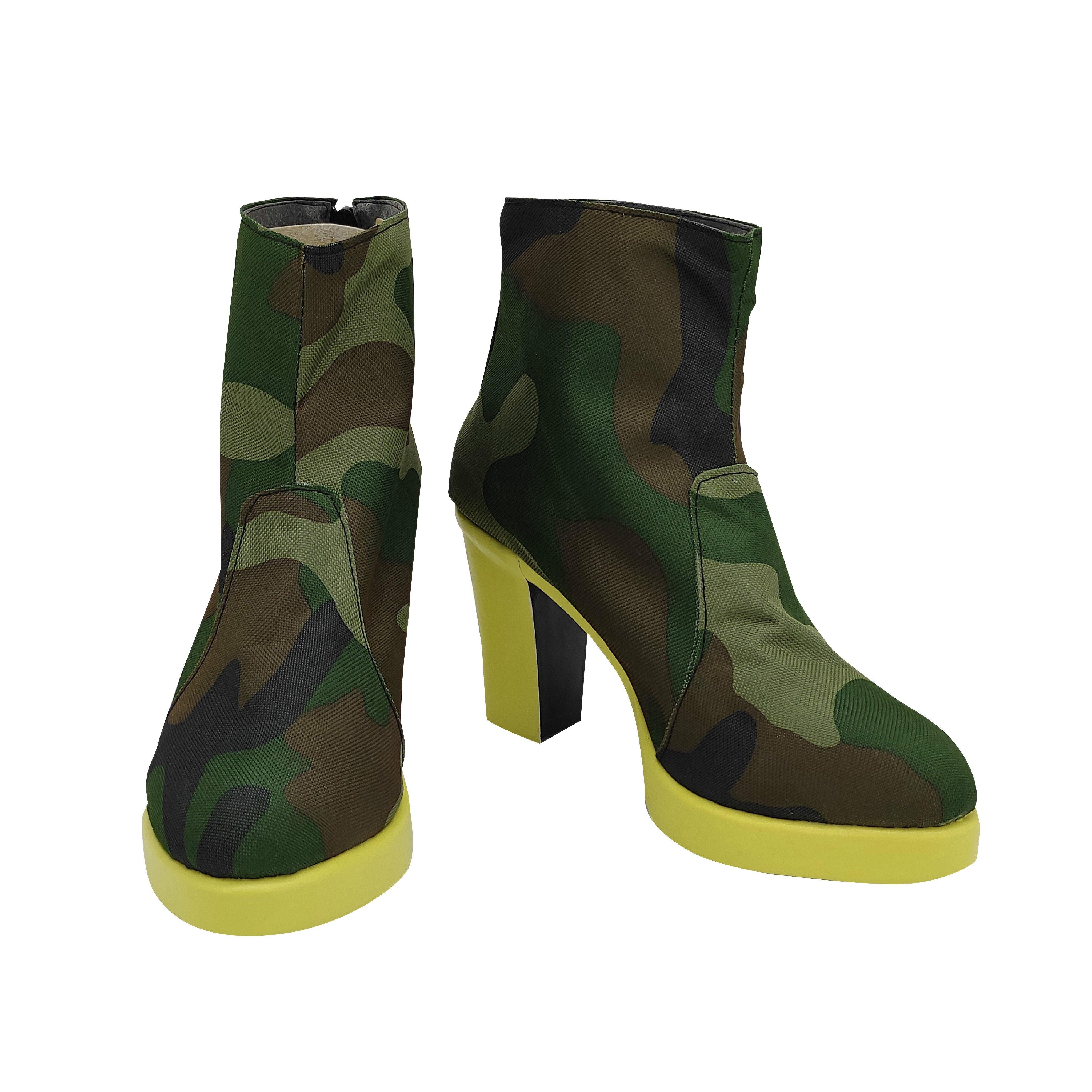 Jolyne Cujoh - JoJo's Bizarre Encyclopedia Jolyne Schuhe Cosplay Schuhe - cosplaycartde