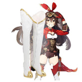Genshin Impact Amber Stiefel Cosplay Schuhe - cosplaycartde