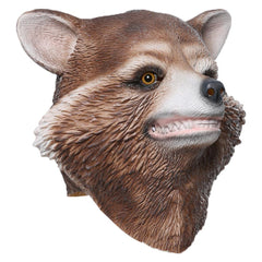 Avengers 4: Endgame Rocket Racoon Maske Latex Rocket Racoon Maske Cosplay Kopfbedeckung - cosplaycartde