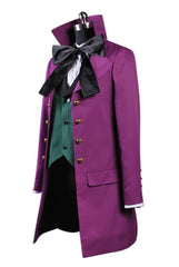 Black Butler 2 II Alois Trancy Cosplay Kostüm Version B Lila - cosplaycartde