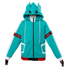 Boku no Hero Academia My Hero Academia Izuku Midoriya Hoodie Sweatshirt Jacke mit Kaputze - cosplaycartde