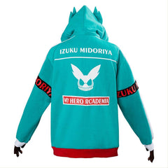 Boku no Hero Academia My Hero Academia Izuku Midoriya Hoodie Sweatshirt Jacke mit Kaputze - cosplaycartde