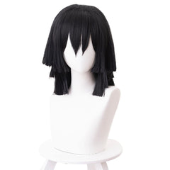 Demon Slayer Kimetsu no Yaiba Obanai Iguro Perücke Cosplay Perücke - cosplaycartde