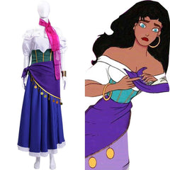 Der Glöckner von Notre Dame The Hunchback of Notre Dame (La) Esmeralda Kleid Cosplay Kostüm - cosplaycartde