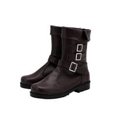 FF7 Final Fantasy Remake Aerith Gainsborough Stiefel Cosplay Schuhe - cosplaycartde