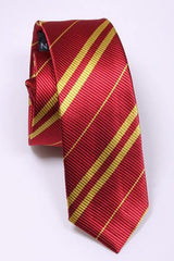 4 Set HP Harry Potter Krawatte Slytherin Ravenclaw Gryffindor Hufflepuff vier Häuser Krawatte - cosplaycartde