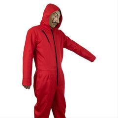 KEYSMART Haus des Geldes La casa de papel Jumpsuit Cosplay Kostüm - cosplaycartde