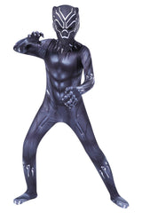 Kinder Kostüm Black Panther Cosplay Kostüm Jumpsuit für Kinder - cosplaycartde