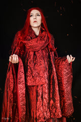 GoT Game of Thrones The Red Woman Melisandre Outfit Cosplay Kostüm