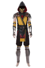 Mortal Kombat 11 Fighting Game Kampfspiel Scorpion Hanzo Hasashi Cosplay Kostüm Herren - cosplaycartde
