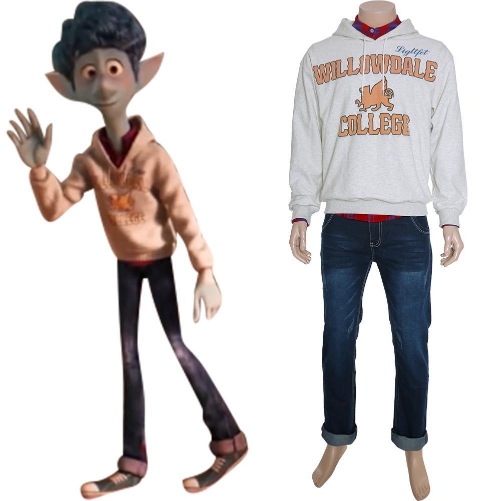 Onward Ian Lightfoot Hemd Jacke Cosplay Kostüm - cosplaycartde