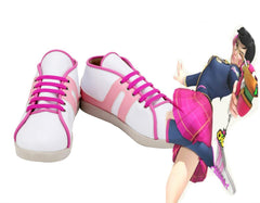 Overwatch D.VA DVA Hana Song Academy D.VA Schoolgirl Skin Cosplay Schuhe - cosplaycartde