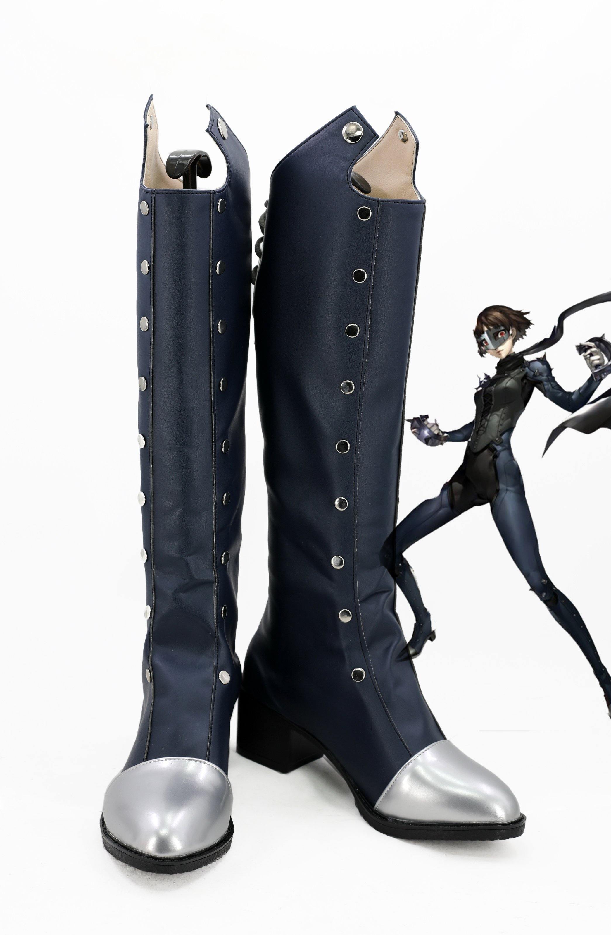 PERSONA 5 P5 Makoto Niijima Cosplay Schuhe Stiefel - cosplaycartde