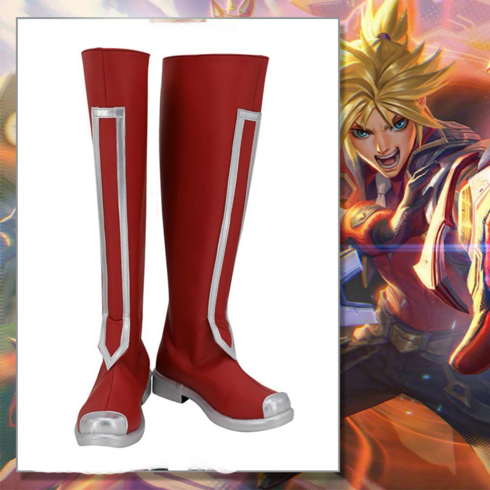 The Prodigal Explorer League of Legends Ezreal Schuhe Cosplay Schuhe - cosplaycartde