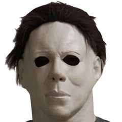 Top 100% Latex Horror Movie Halloween Michael Myers Maske für Karneval Mottoparty - cosplaycartde