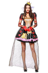 Vampir Kostüm Halloween Erwachsener Königin Kostüm Kleid Mottoparty - cosplaycartde