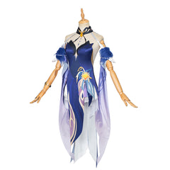 Ningguang Genshin Impact Cosplay Kostüm Orchid‘s Evening Gown Halloween Karneval Outfits