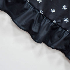 Mädchen Wednesday Addams Kleid Halloween Karneval Outfits